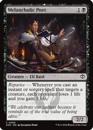 Melancholic Poet  [Secrets of Strixhaven] Foil