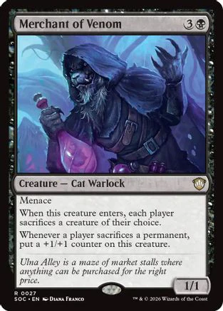 Merchant of Venom  [Commander: Secrets of Strixhaven]