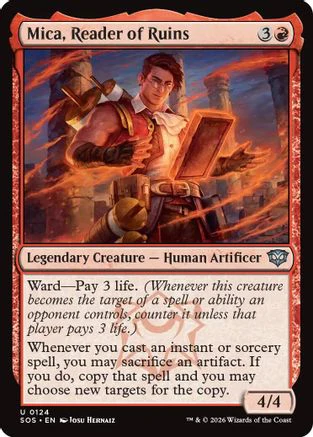 Mica, Reader of Ruins  [Secrets of Strixhaven]