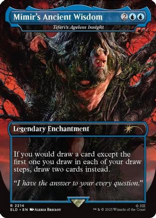 Mimir's Ancient Wisdom - Teferi's Ageless Insight  [Secret Lair Drop Series] Foil