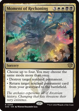 Moment of Reckoning  [Promo Pack: Secrets of Strixhaven]