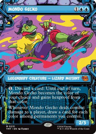 Mondo Gecko (Showcase)  [Teenage Mutant Ninja Turtles] Foil