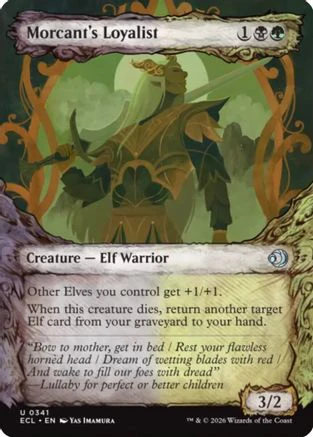 Morcant's Loyalist (Showcase)  [Lorwyn Eclipsed] Foil