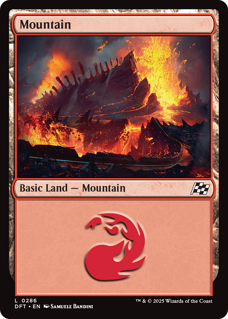 Mountain (0286) [Aetherdrift] Foil