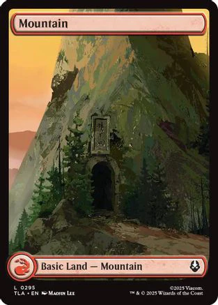 Mountain (0295)  [Avatar: The Last Airbender] Foil