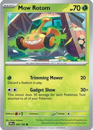 Mow Rotom (009/182) [Scarlet & Violet: Destined Rivals] Reverse Holofoil