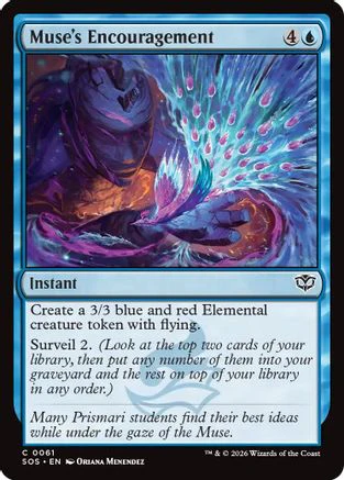 Muse's Encouragement  [Secrets of Strixhaven]