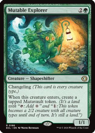 Mutable Explorer  [Promo Pack: Lorwyn Eclipsed] Foil