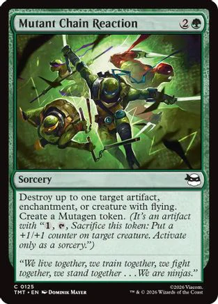 Mutant Chain Reaction  [Teenage Mutant Ninja Turtles]