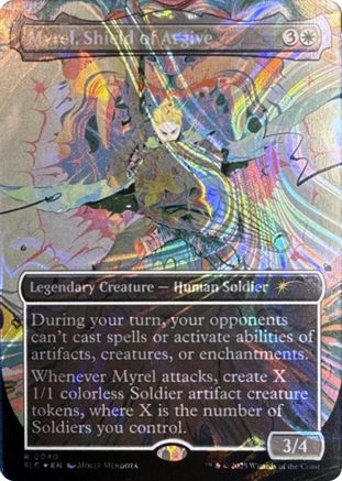Myrel, Shield of Argive (Halo Foil)  [Secret Lair Countdown Kit] Foil