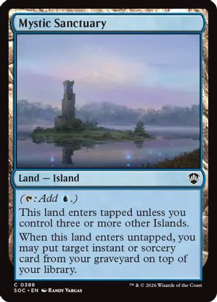 Mystic Sanctuary  [Commander: Secrets of Strixhaven]