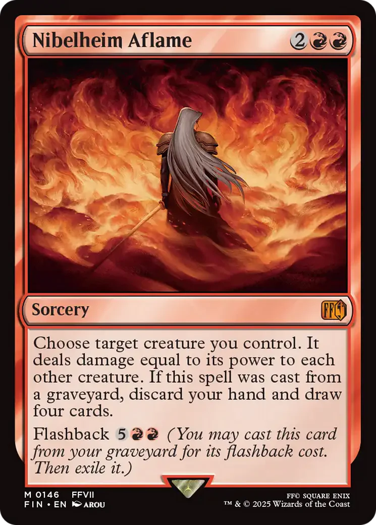 Nibelheim Aflame [FINAL FANTASY] Foil