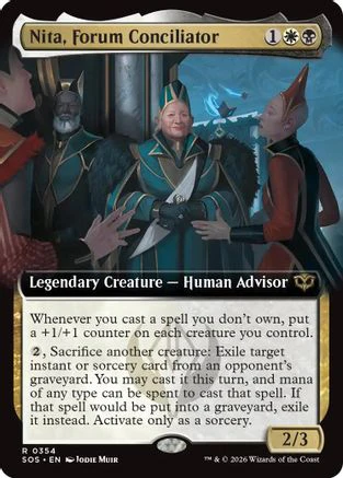 Nita, Forum Conciliator (Extended Art)  [Secrets of Strixhaven]