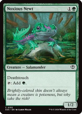 Noxious Newt  [Secrets of Strixhaven] Foil