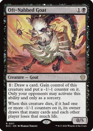 Oft-Nabbed Goat  [Commander: Lorwyn Eclipsed]