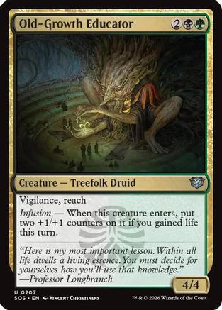 Old-Growth Educator  [Secrets of Strixhaven] Foil