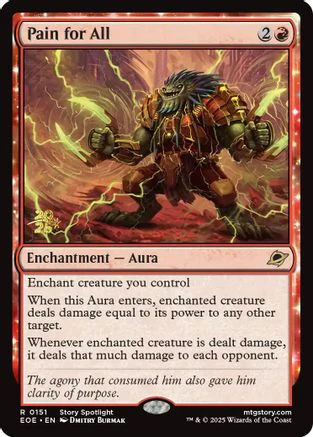 Pain for All  [Prerelease Cards] Foil