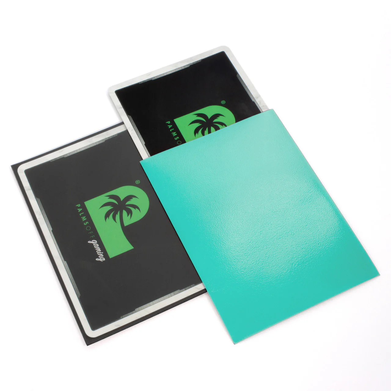 Palms Off Gaming Blackout Deck Sleeves 100pc Jade - Image 2