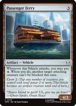 Passenger Ferry  [Marvel's Spider-Man]