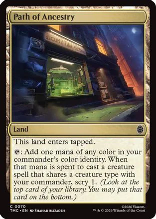 Path of Ancestry  [Commander: Teenage Mutant Ninja Turtles] Foil