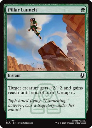Pillar Launch  [Avatar: The Last Airbender] Foil