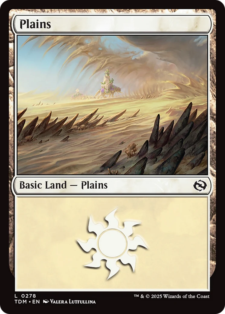 Plains (0278) [Tarkir: Dragonstorm] Foil