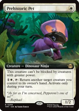 Prehistoric Pet (Extended Art)  [Teenage Mutant Ninja Turtles]