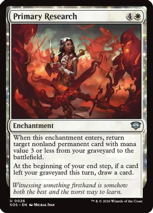 Primary Research  [Secrets of Strixhaven] Foil