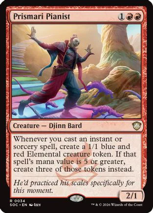 Prismari Pianist  [Commander: Secrets of Strixhaven]