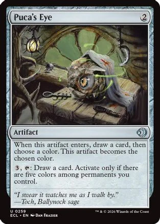 Puca's Eye  [Lorwyn Eclipsed] Foil