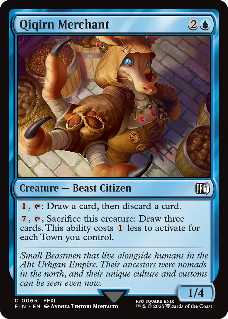 Qiqirn Merchant [FINAL FANTASY] Foil