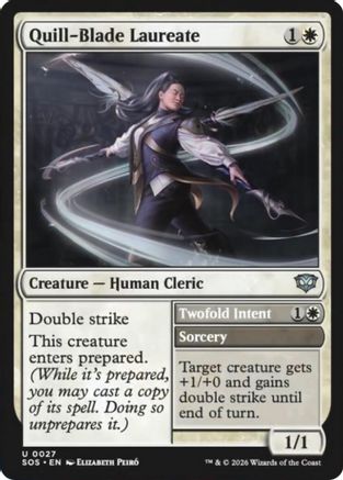 Quill-Blade Laureate  [Secrets of Strixhaven]