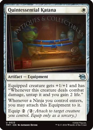 Quintessential Katana  [Teenage Mutant Ninja Turtles] Foil