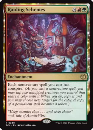 Raiding Schemes  [Lorwyn Eclipsed] Foil