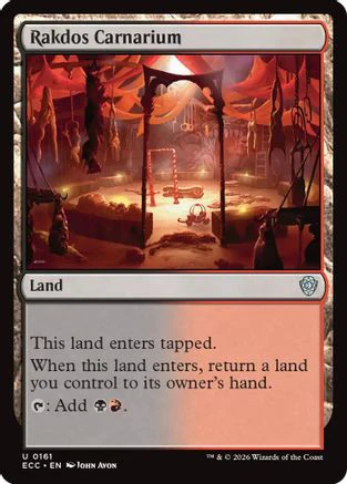 Rakdos Carnarium  [Commander: Lorwyn Eclipsed]