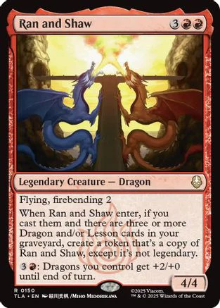 Ran and Shaw  [Avatar: The Last Airbender]