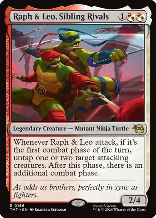 Raph & Leo, Sibling Rivals  [Teenage Mutant Ninja Turtles]