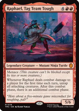Raphael, Tag Team Tough  [Commander: Teenage Mutant Ninja Turtles]