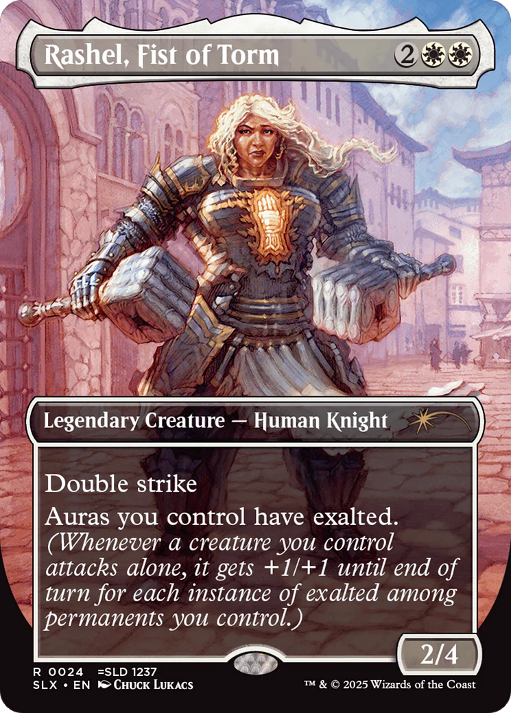 Rashel, Fist of Torm  [Universes Within] (Borderless)