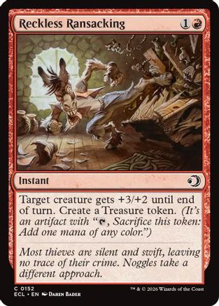 Reckless Ransacking  [Lorwyn Eclipsed]