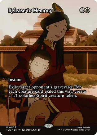 Release to Memory (Borderless)  [Avatar: The Last Airbender: Eternal-Legal]