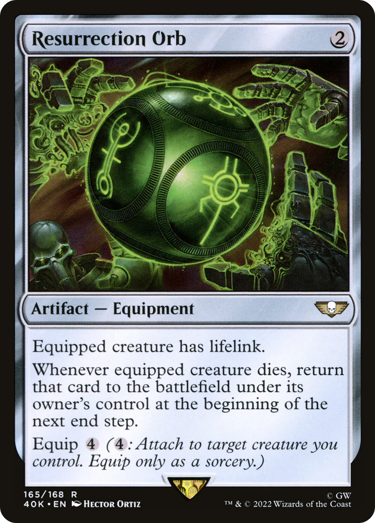 Resurrection Orb  [Warhammer 40,000 Commander]