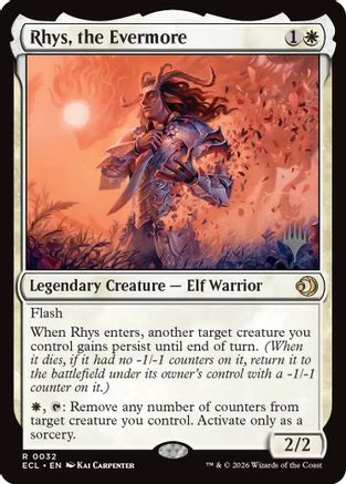 Rhys, the Evermore  [Promo Pack: Lorwyn Eclipsed]