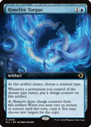 Rimefire Torque (Extended Art)  [Lorwyn Eclipsed] Foil