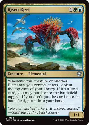 Risen Reef  [Commander: Lorwyn Eclipsed]
