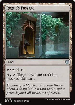 Rogue's Passage  [Commander: Secrets of Strixhaven]