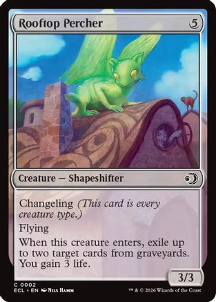 Rooftop Percher  [Lorwyn Eclipsed] Foil