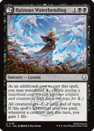 Ruinous Waterbending  [Avatar: The Last Airbender] Foil
