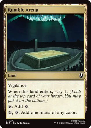 Rumble Arena  [Avatar: The Last Airbender] Foil