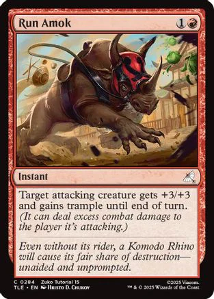 Run Amok (0284)  [Avatar: The Last Airbender: Eternal-Legal]